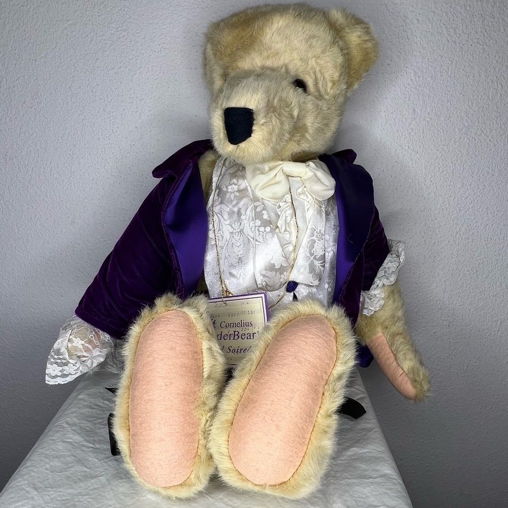 Vintage Cornelius Vanderbear 1982 Bear nwt‎